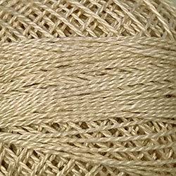 Valdani Solid Pearl Cotton Ball Size 5 - 46yd / 146 Luminous Beige Light