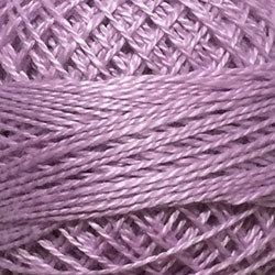 Valdani Solid Pearl Cotton Ball Size 5 - 46yd / 79 Lavender Light