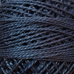 Valdani Solid Pearl Cotton Ball Size 12 - 109yd / 871 Dusty Blue Light