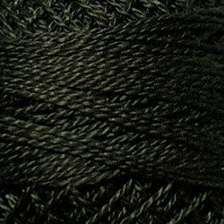 Valdani Solid Pearl Cotton Ball Size 12 - 109yd / 200 Dark Chocolate