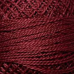 Valdani Solid Pearl Cotton Ball Size 12 - 109yd / 842 Old Rose Medium