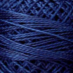 Valdani Variegated Pearl Cotton Ball Size 5 - 46yd / O515 Midnight Blue