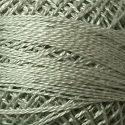 Valdani Solid Pearl Cotton Ball Size 12 - 109yd / 185 Gray Juniper