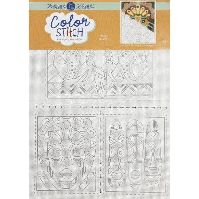 Color Stitch 14ct Perforated Paper - 2 sheets/pkg