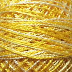 Valdani Variegated Pearl Cotton Ball Size 8 - 73yd / M12 Spring Lights