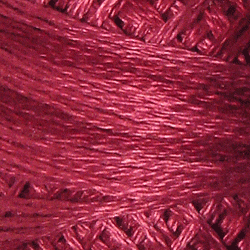 Valdani Variegated 3 Strand Ball Cotton Floss - 30yd / O522 Raspberry