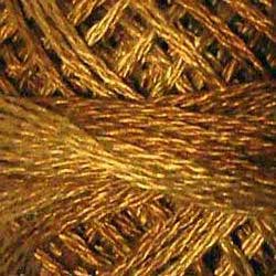 Valdani Variegated 3 Strand Ball Cotton Floss - 30yd / O154 Dark Antique Golds