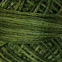 Valdani Variegated 3 Strand Ball Cotton Floss - 30yd / O575 Crispy Leaf