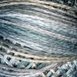 Valdani Variegated 3 Strand Ball Cotton Floss - 30yd / JP12 Seaside