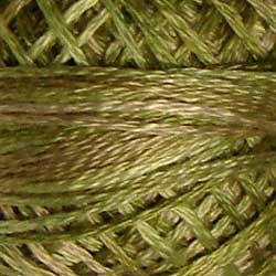 Valdani Variegated 3 Strand Ball Cotton Floss - 30yd / JP8 Spring Leaves