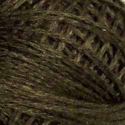 Valdani Solid 3 Strand Ball Cotton Floss - 30yd / 199 Rich Olive Green