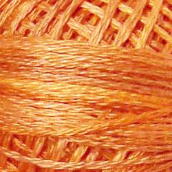 Valdani Variegated 3 Strand Ball Cotton Floss - 30yd / O67 Rusty Gold