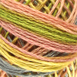 Valdani Variegated 3 Strand Ball Cotton Floss - 30yd / M20 Pastels