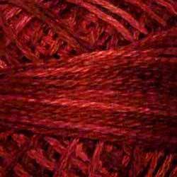 Valdani Variegated 3 Strand Ball Cotton Floss - 30yd / P1 Old Brick