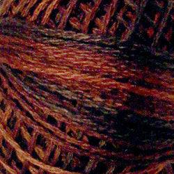 Valdani Variegated 3 Strand Ball Cotton Floss - 30yd / M90 Chocolate Brownies