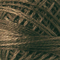 Valdani Variegated 3 Strand Ball Cotton Floss - 30yd / O196 Muddy Bark