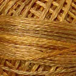 Valdani Variegated 3 Strand Ball Cotton Floss - 30yd / JP2 Spun Gold