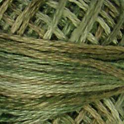 Valdani Variegated 3 Strand Ball Cotton Floss - 30yd / JP9 Herb Garden