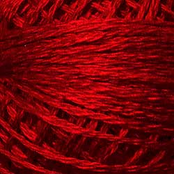 Valdani Solid 3 Strand Ball Cotton Floss - 30yd / 76 Christmas Red