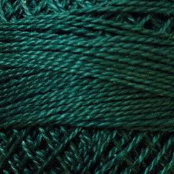 Valdani Solid Pearl Cotton Ball Size 12 - 109yd / 831 Spruce Green Light