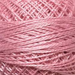 Valdani Solid Pearl Cotton Ball Size 8 - 73yd / 46 Rich Pink