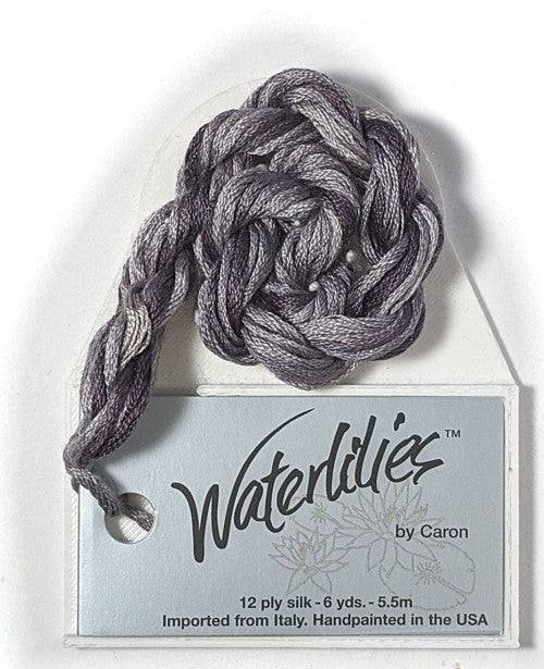 Caron Collection Hand Dyed Waterlilies / 263 Salt & Pepper