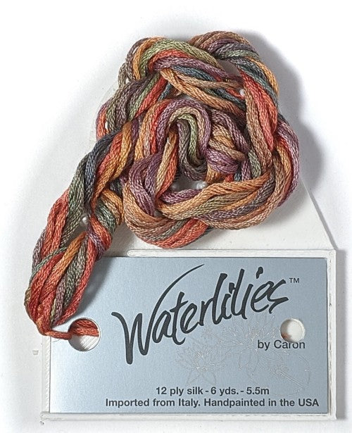 Caron Collection Hand Dyed Waterlilies / 102 Prairie Fire