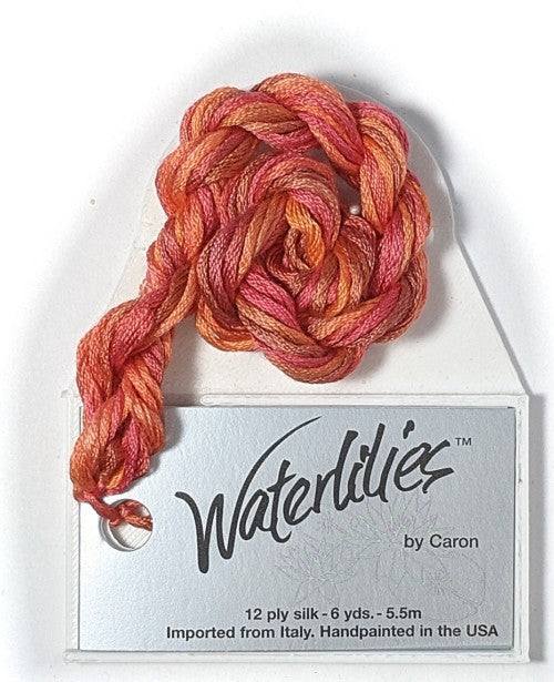 Caron Collection Hand Dyed Waterlilies / 144 Pomegranate