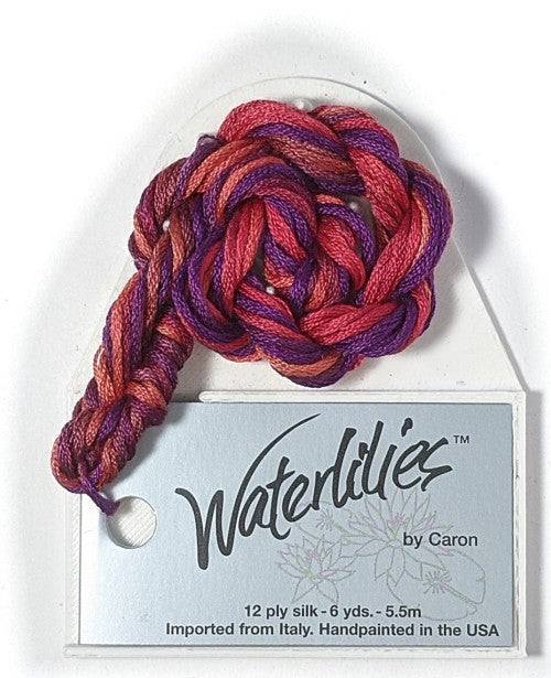 Caron Collection Hand Dyed Waterlilies / 203 Molten Lava