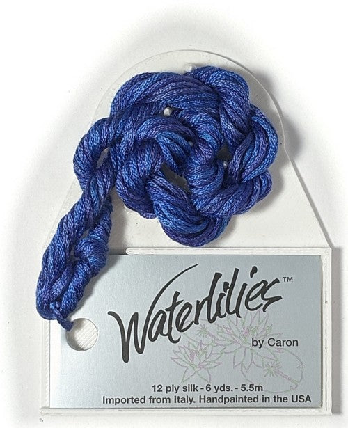 Caron Collection Hand Dyed Waterlilies / 041 Blueberry