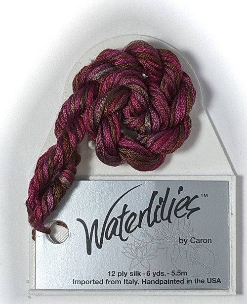 Caron Collection Hand Dyed Waterlilies / 101 Cherry