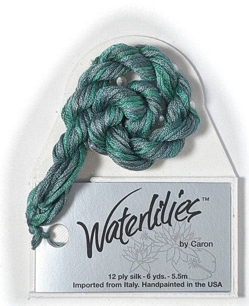 Caron Collection Hand Dyed Waterlilies / 121 Evergreen