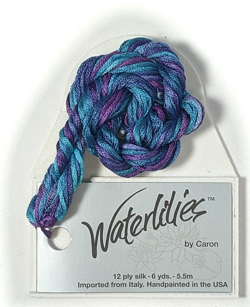 Caron Collection Hand Dyed Waterlilies / 192 Elderberry Wine