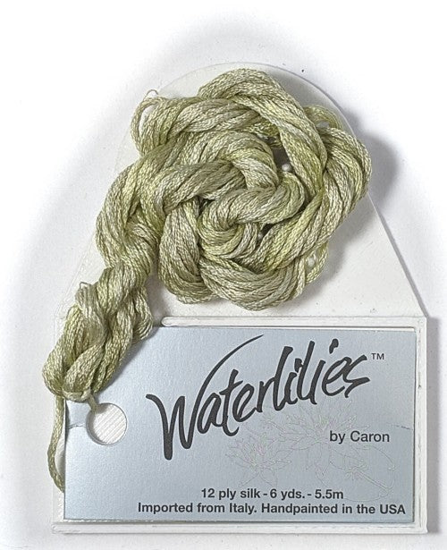 Caron Collection Hand Dyed Waterlilies / 215 Cilantro