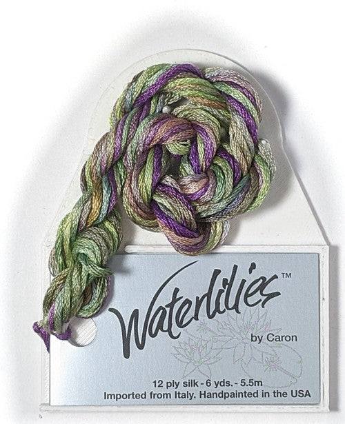 Caron Collection Hand Dyed Waterlilies / 050 Eggplant