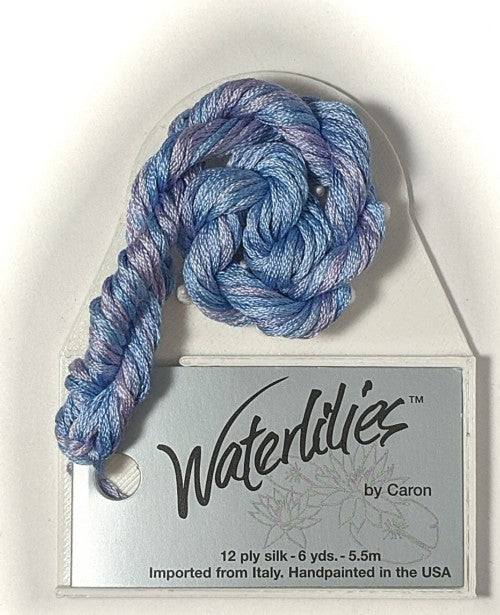 Caron Collection Hand Dyed Waterlilies / 017 Blue Lavender