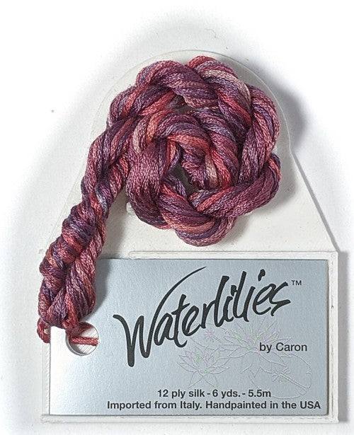 Caron Collection Hand Dyed Waterlilies / 152 Mulberry