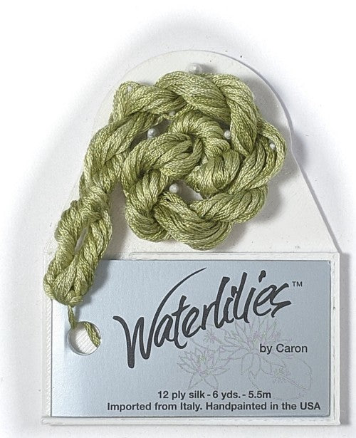 Caron Collection Hand Dyed Waterlilies / 206 Guacamole