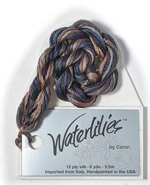 Caron Collection Hand Dyed Waterlilies / 258 Black Hills