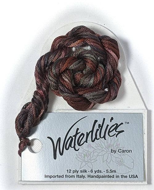 Caron Collection Hand Dyed Waterlilies / 210 Espresso