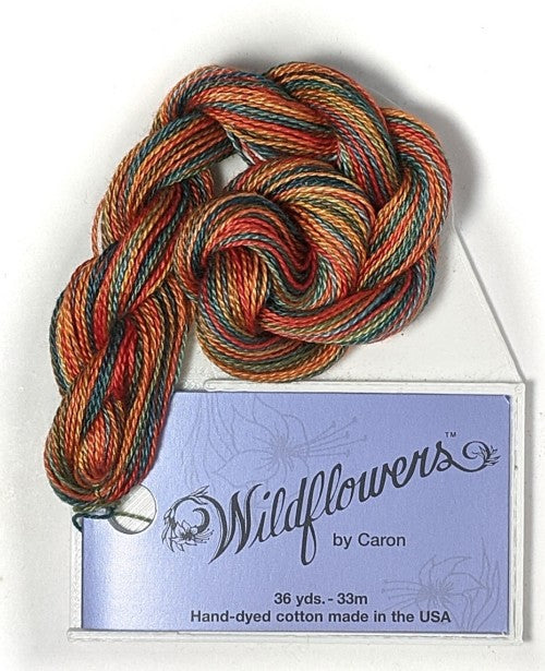 Caron Collection Hand Dyed Wildflowers / 120 Forest Fire