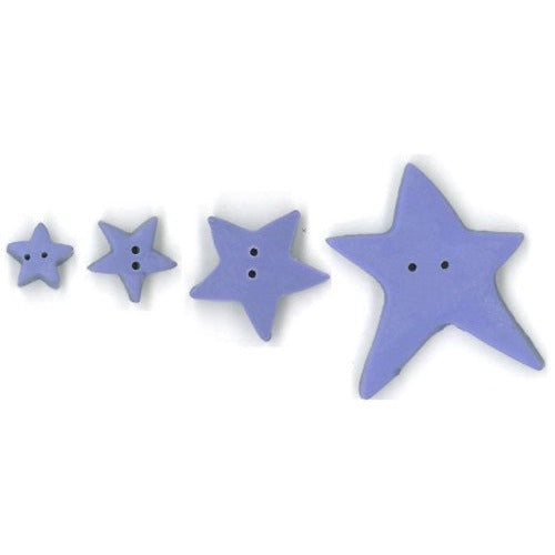 JABCO Periwinkle Star Buttons