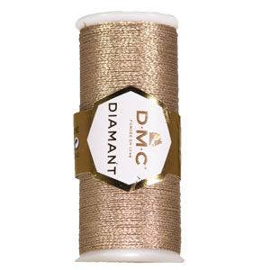 DMC Diamant Metallic Thread 38.2yd / D225 Old Rose