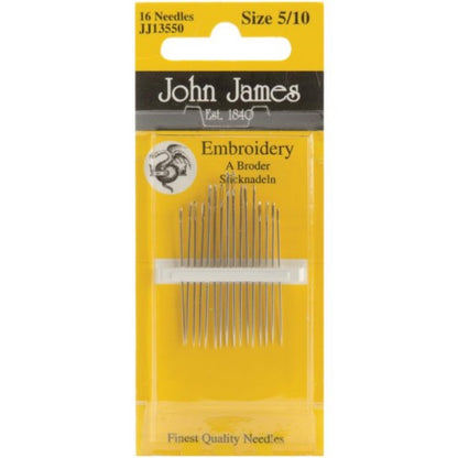 John James Embroidery Hand Needles