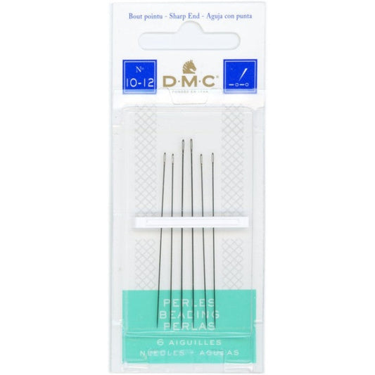 DMC Hand Beading Needles - Size 10-12 - 6/pkg