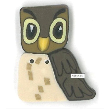 Owl Button