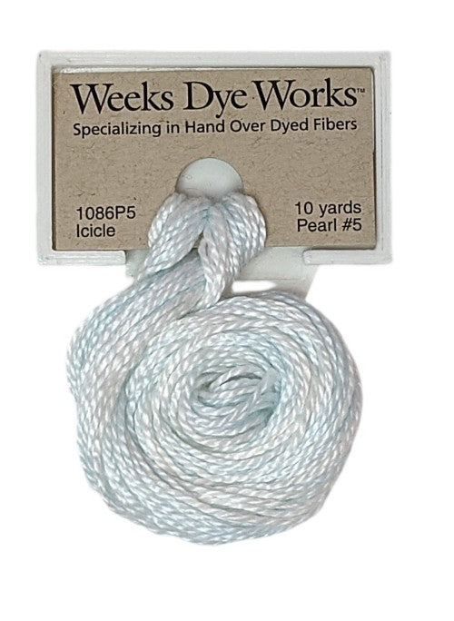 Weeks Dye Works Pearl Cotton #5 / 1086 Icicle