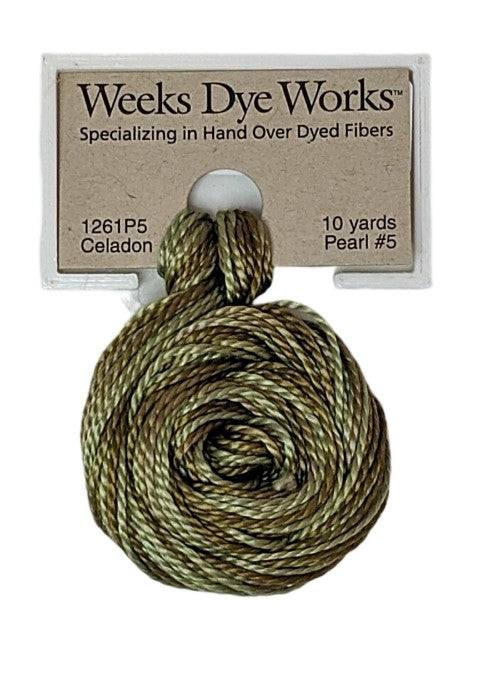 Weeks Dye Works Pearl Cotton #5 / 1261 Celadon