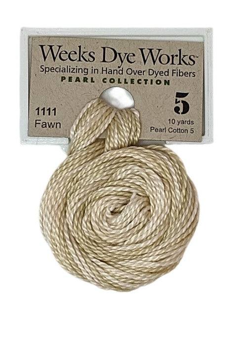 Weeks Dye Works Pearl Cotton #5 / 1111 Fawn