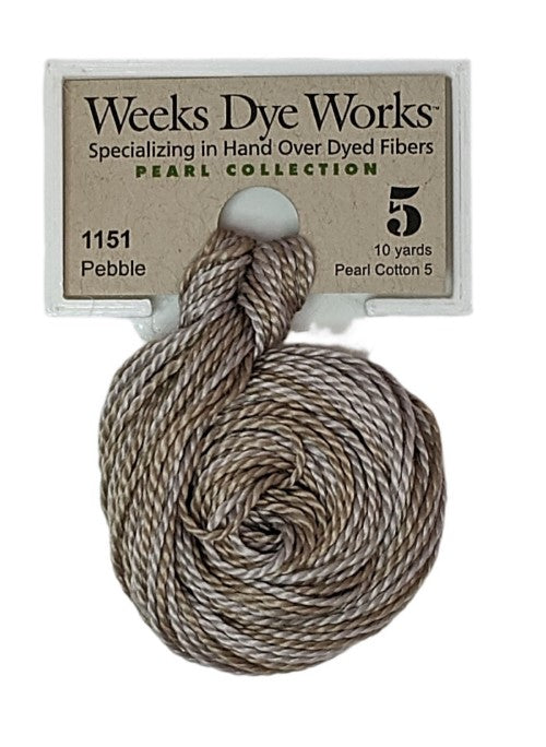 Weeks Dye Works Pearl Cotton #5 / 1151 Pebble